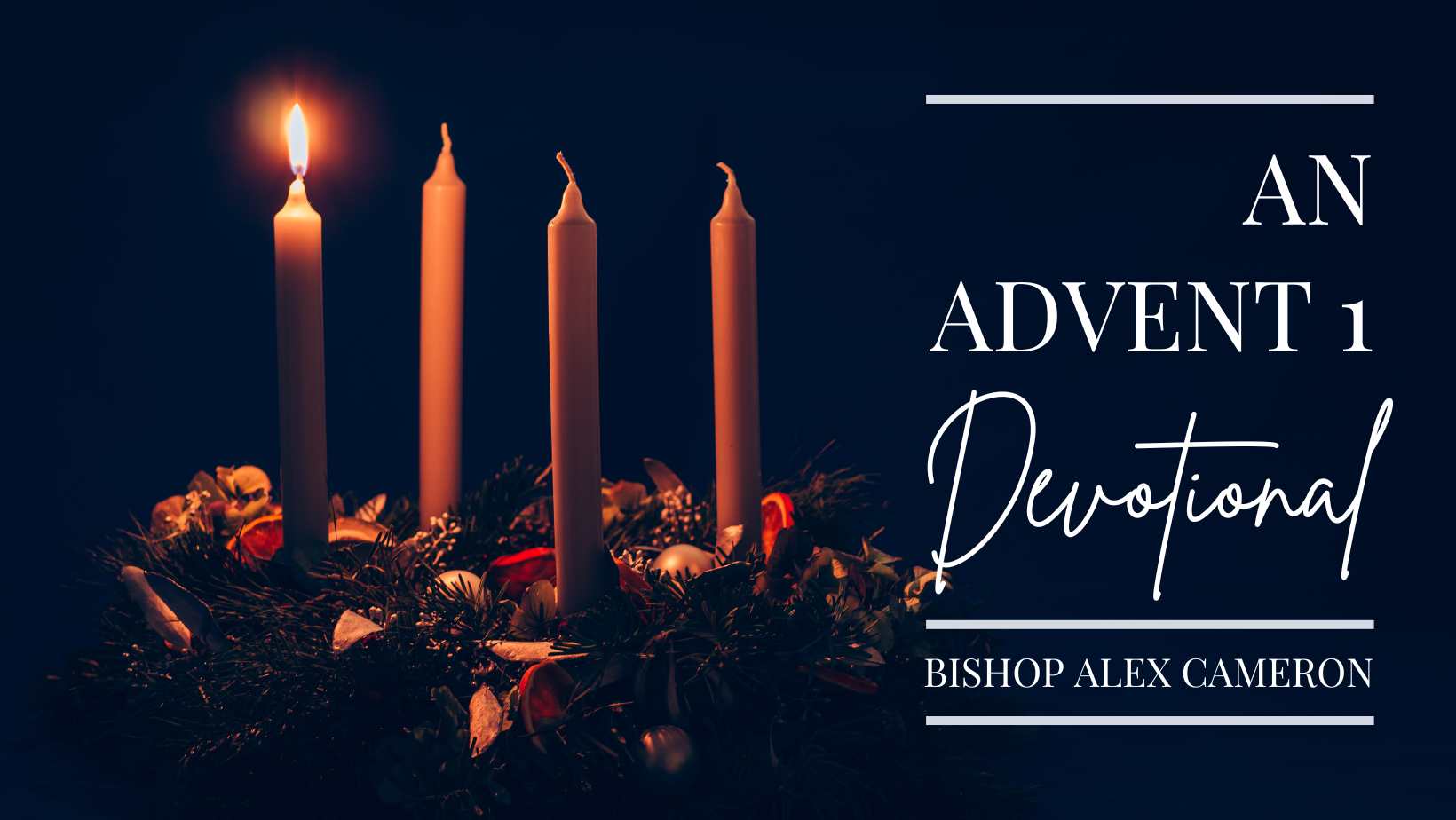Advent 1 Devotional